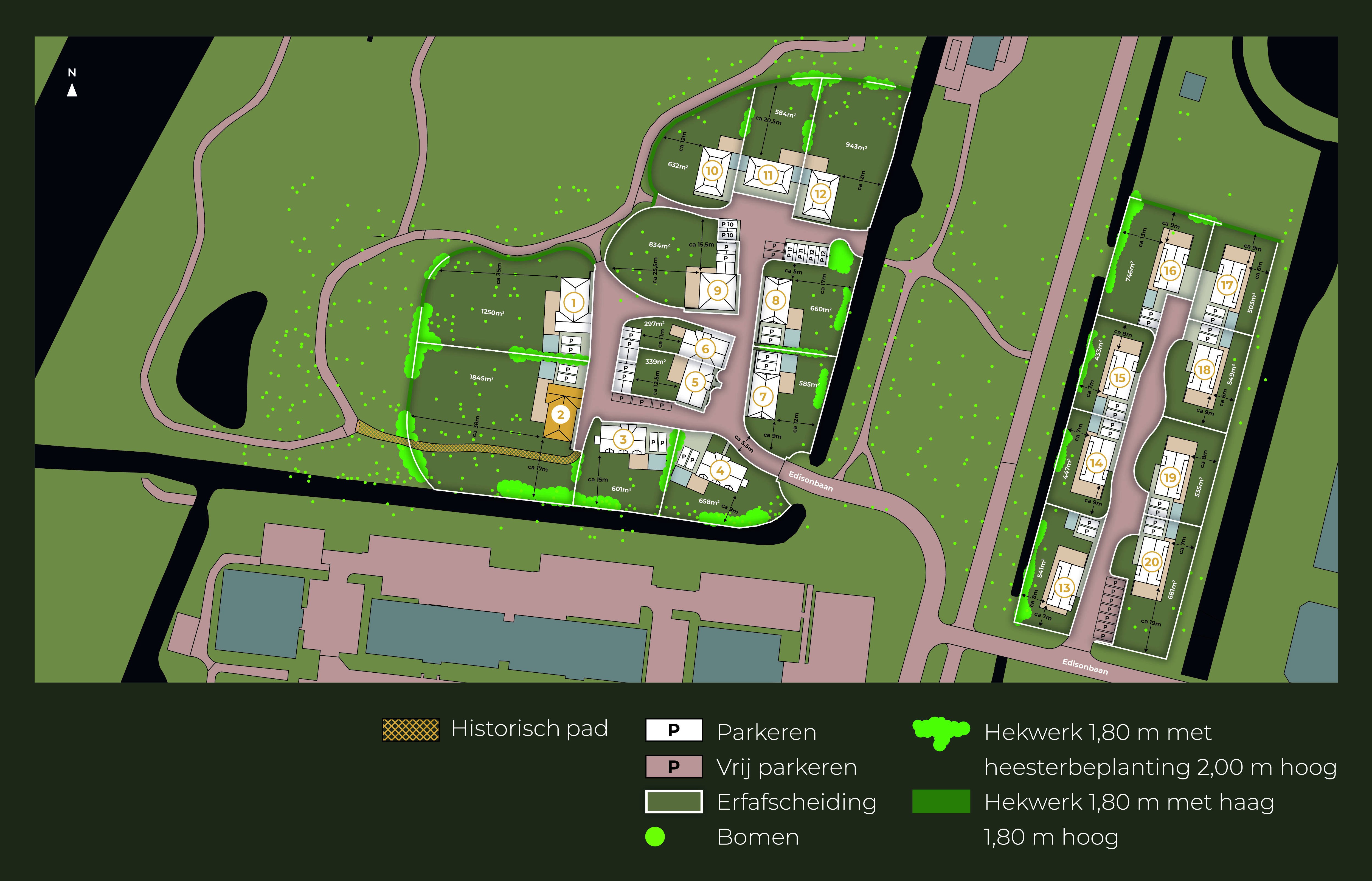 De Boskamer - plattegrond